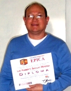 Diploma de Salvador Pérez