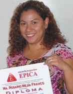 Diploma de Ma. de Lourdes Morales