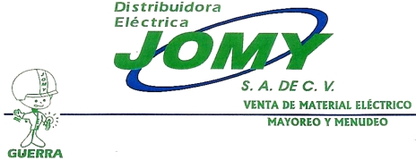 Distribuidora Eléctrica JOMY, S.A.