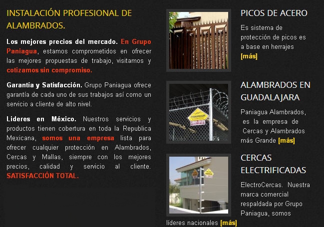 Paniagua Alambrados, S.A. de C.V., instalaciòn profesional de alambrados, protecciòn total perimetral, especialistas en seguridad y cercas