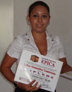 Diploma de Erika Gonzalez